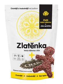 Zlatěnka lněná vláknina s chia 300 g